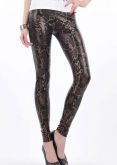 Legging poliester estampa pele de cobra -  00108