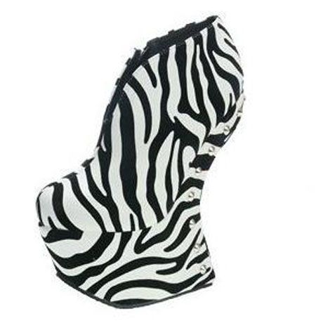 Ankle boot zebra - 00034