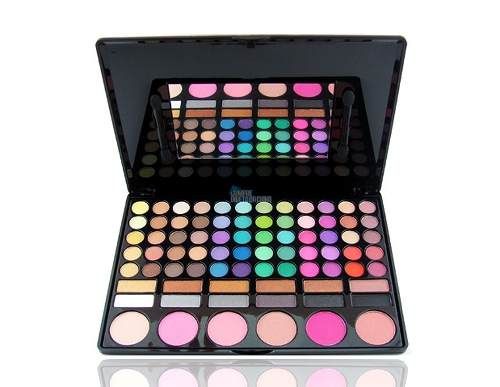 Paleta 78 cores - 72 sombras + 6 blushs - 00113